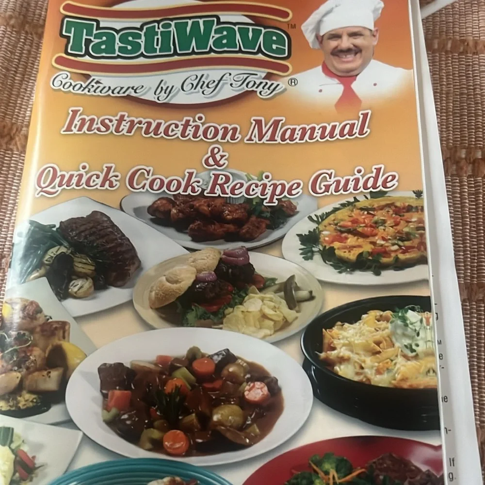 Tastiwave Cookware by Chef Toni. Microwave cooking. New in box. Quick co…